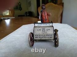 Lehmann Naughty Boy Windup Carriage Car Toy German 1903 Working