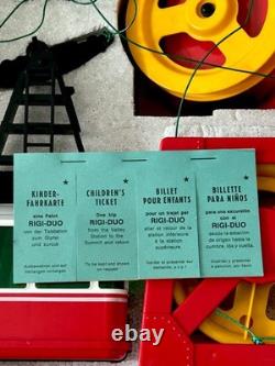 Lehmann Rigi Duo 90000 VINTAGE Cable Car Set Made In West Germany