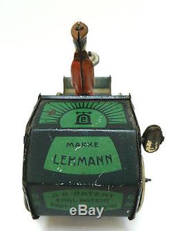 Lehmann Tin Wind Up Toy Oho Car Made In Germany, Pre-War 1906-1916