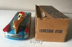 Lemezaru Gyar Holdauto Space Moon Car Craft Tinplate Battery Operated Working