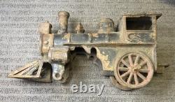 Lot 3 Cast Iron Toy Train Cars Pennsylvania RR CO Normandie 333 +Locomotive VTG