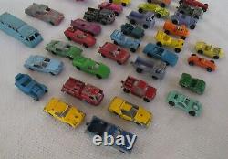 Lot #3 VINTAGE 36 DIECAST CARS TRUCKS BUS RACE CAR, TOOTSIETOYS MIDGE TOYS, USED