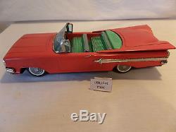 (Lot #444) Vintage Yonezawa Japan Tin Toy Friction Car Cadillac Convertible 8100