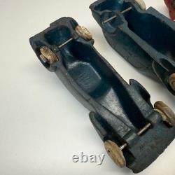 Lot 5 Vintage Auburn Rubber Toy Cars Oldsmobile Six Sedan Coupe Prewar USA Tires