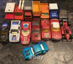 Lot Of 16 Vintage Matchbox Cars 1973-1984 Loose Used Rare Collectible Toys 70s