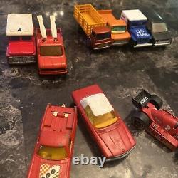 Lot Of 16 Vintage Matchbox Cars 1973-1984 Loose Used Rare Collectible Toys 70s