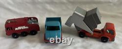 Lot Of 23 Vintage Lesney Matchbox Cars Made In England trailers bus heavy equip