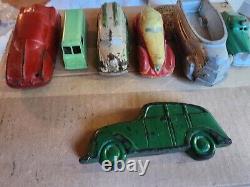 Lot Of 7 Vintage Toy Cars. 1930-1950