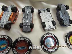 Lot Vtg 1967 Hot Wheels Red Line Toy Cars with Badges One Owner