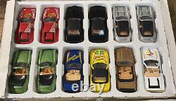 Lot of 12 Quality'N Detailed Die Cast Metal Porsche Car Dealer VTG set ABC Toys