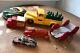 Lot of Vintage Toy Cars Wooden, Steel, Metal, Plastic, Early 1900s 6 Pieces