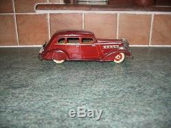 Lovely Car Scarce 1936 Packard Nomura Kuramochi Japan Tinplate Tin Toy Clockwork