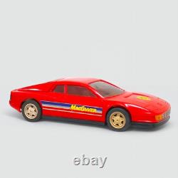 MACGYVER Ferrari by Glasslite Brazil 1980s Vintage Friction Toy Rare
