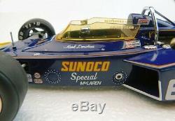 MARK DONOHUE SUNOCO McLAREN M16 INDY 500 WINNER VINTAGE RACE CAR 118 REPLICARZ