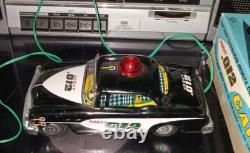 MARX 1960s AGENT. 012 SPY CAR TIN TOY With Original Box & Remote WORKS NICE