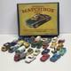 MATCHBOX Lot 28 CARS TRUCKS Motorcycle SPORTS 1960s die cast metal Toy VTG CASE