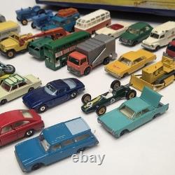 MATCHBOX Lot 28 CARS TRUCKS Motorcycle SPORTS 1960s die cast metal Toy VTG CASE