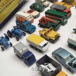 MATCHBOX Lot 28 CARS TRUCKS Motorcycle SPORTS 1960s die cast metal Toy VTG CASE