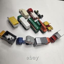 MATCHBOX Lot 28 CARS TRUCKS Motorcycle SPORTS 1960s die cast metal Toy VTG CASE