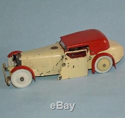 MECCANO TWO SEATER SPORTS CAR NO 1 CONSTRUCTOR 1936 Roadster FHC + parts, BOXED
