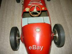 Marchesini Ferrari 500 F2 Toschi Auto Giocattolo In Latta Tin Toy Car Scala 1/8