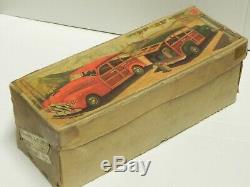 Marchesini MLB giardinetta woody tin toy car 10.5 1948 withbox Ford Fordor latta