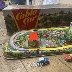 Marke Technofix 303 Cable Car, vintage Boxed