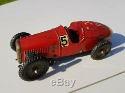 Marklin 13301 1930s Electric Racing Car, Red, Very Rare