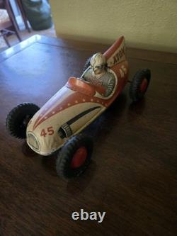 Marusan Atom Race Car Lithographed Japan
