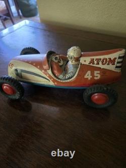 Marusan Atom Race Car Lithographed Japan