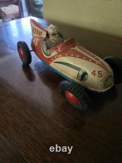 Marusan Atom Race Car Lithographed Japan
