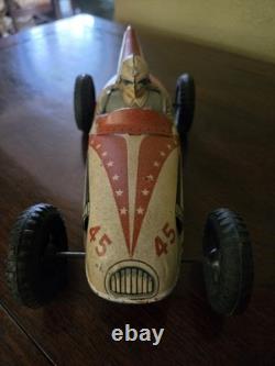 Marusan Atom Race Car Lithographed Japan
