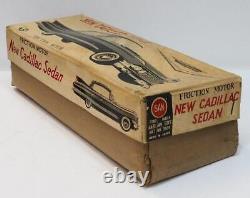 Marusan Cadillac sedan black black tin miniature car with box