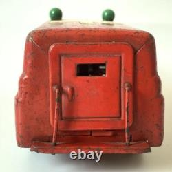 Marusan Vintage Tin Toy Bulldog Toy Series Postal Car Friction Type Showa Retro