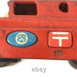 Marusan Vintage Tin Toy Bulldog Toy Series Postal Car Friction Type Showa Retro