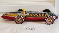 Marx 16.5 Inch Marx Working Windup Race Car Cool
