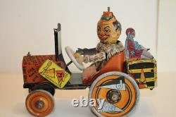 Marx 1920's College Whoopee Car, Nice Original, Read