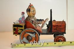 Marx 1920's College Whoopee Car, Nice Original, Read