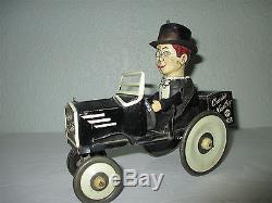 Marx Charlie McCarthy Car Tin Litho Wind Up Toy