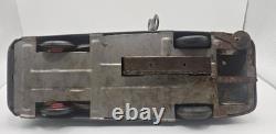 Marx Dick Tracy Squad Car No. 1 tin litho wind-up TAXI CAR 1949 LM52 Vintage