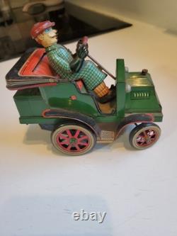 Marx Linemar Tin Wind Up Car WORKS