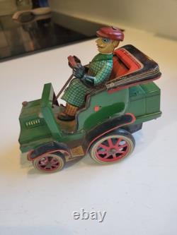 Marx Linemar Tin Wind Up Car WORKS