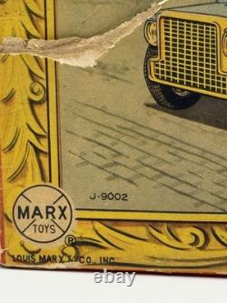 Marx Old Timer Collection Tin Toy Cars Set with Box Japan Vintage 1940s