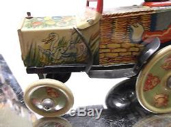 Marx Uncle Wiggily's Tin wind up Crazy Car, 1930's Uncle Wiggly Car Works