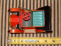 Masudaya Lever/clockwork Action Tin Oldtimers No. 1 Car In Original Box! Working