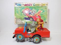 Masudaya Modern Toys Car Tom Jerry Comic Car Friction Working Condition Used