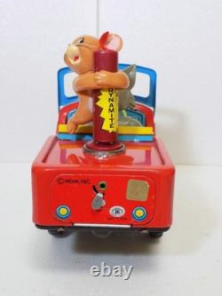 Masudaya Modern Toys Car Tom Jerry Comic Car Friction Working Condition Used