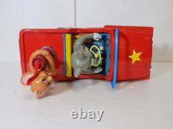 Masudaya Modern Toys Car Tom Jerry Comic Car Friction Working Condition Used