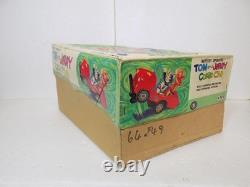 Masudaya Modern Toys Car Tom Jerry Comic Car Friction Working Condition Used