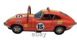 Masudaya Modern Toys Jaguar Stunt Car Made in Japan, No Box Tested Good Used